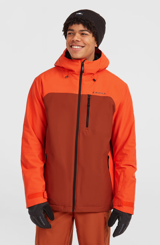FWC'Cruz Duo Snow Jacket Men Flame Colour Block