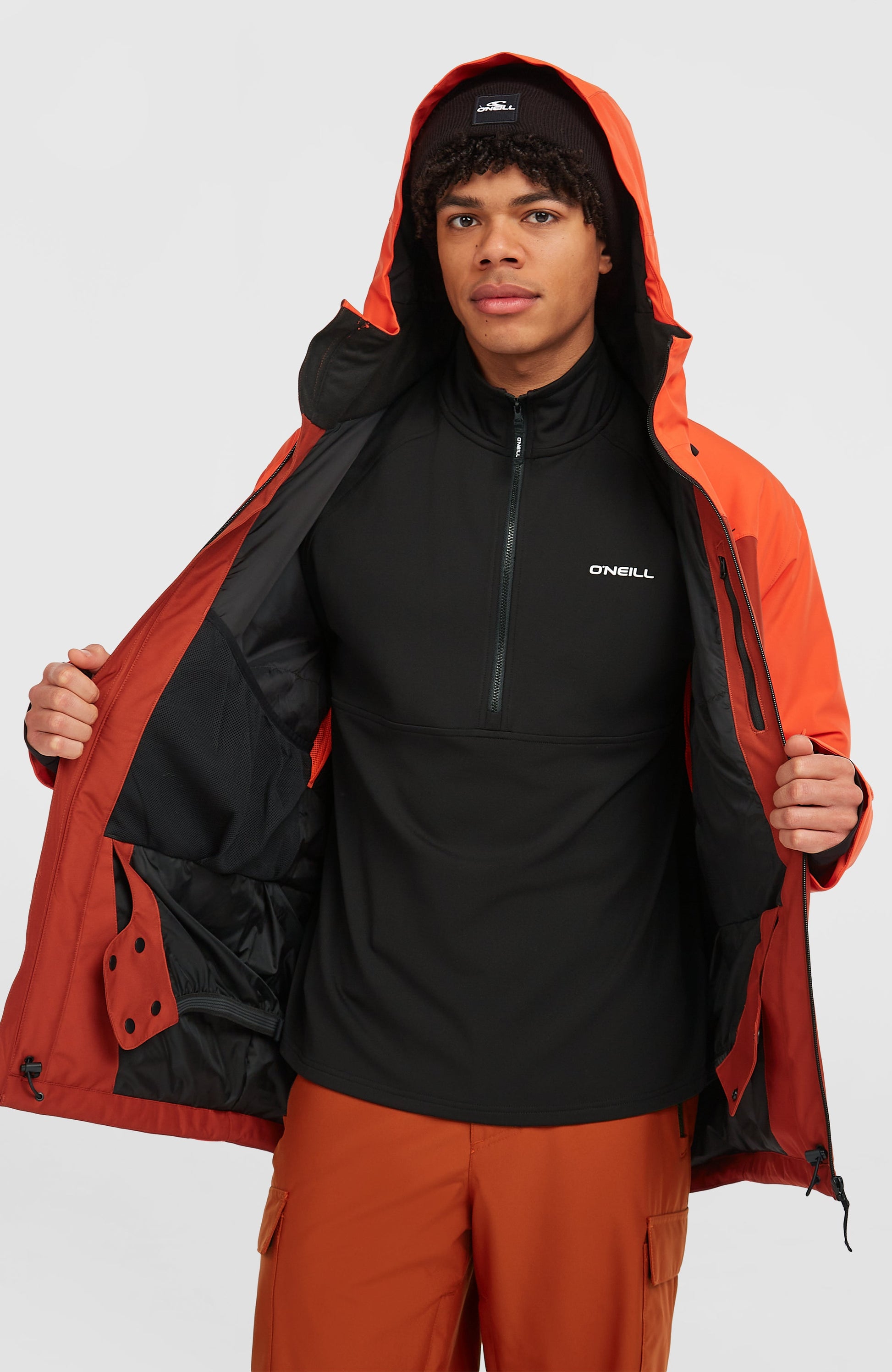 FWC'Cruz Duo Snow Jacket Men Flame Colour Block