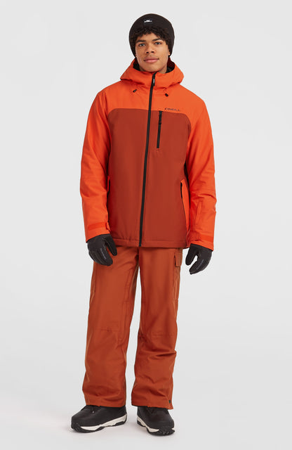 FWC'Cruz Duo Snow Jacket Men Flame Colour Block