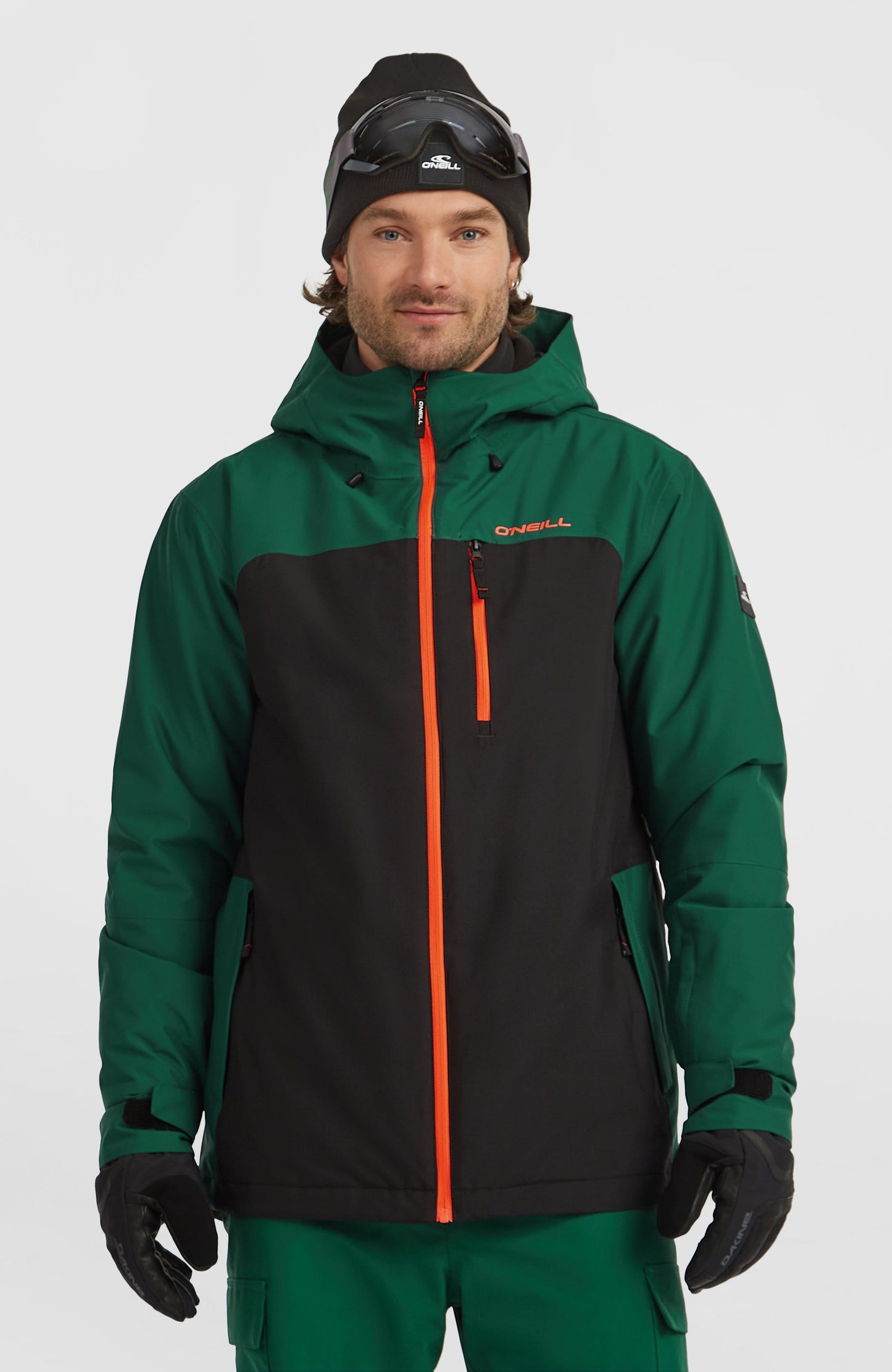 FWC'Cruz Duo Snow Jacket Men Emerald Envy Colour Block