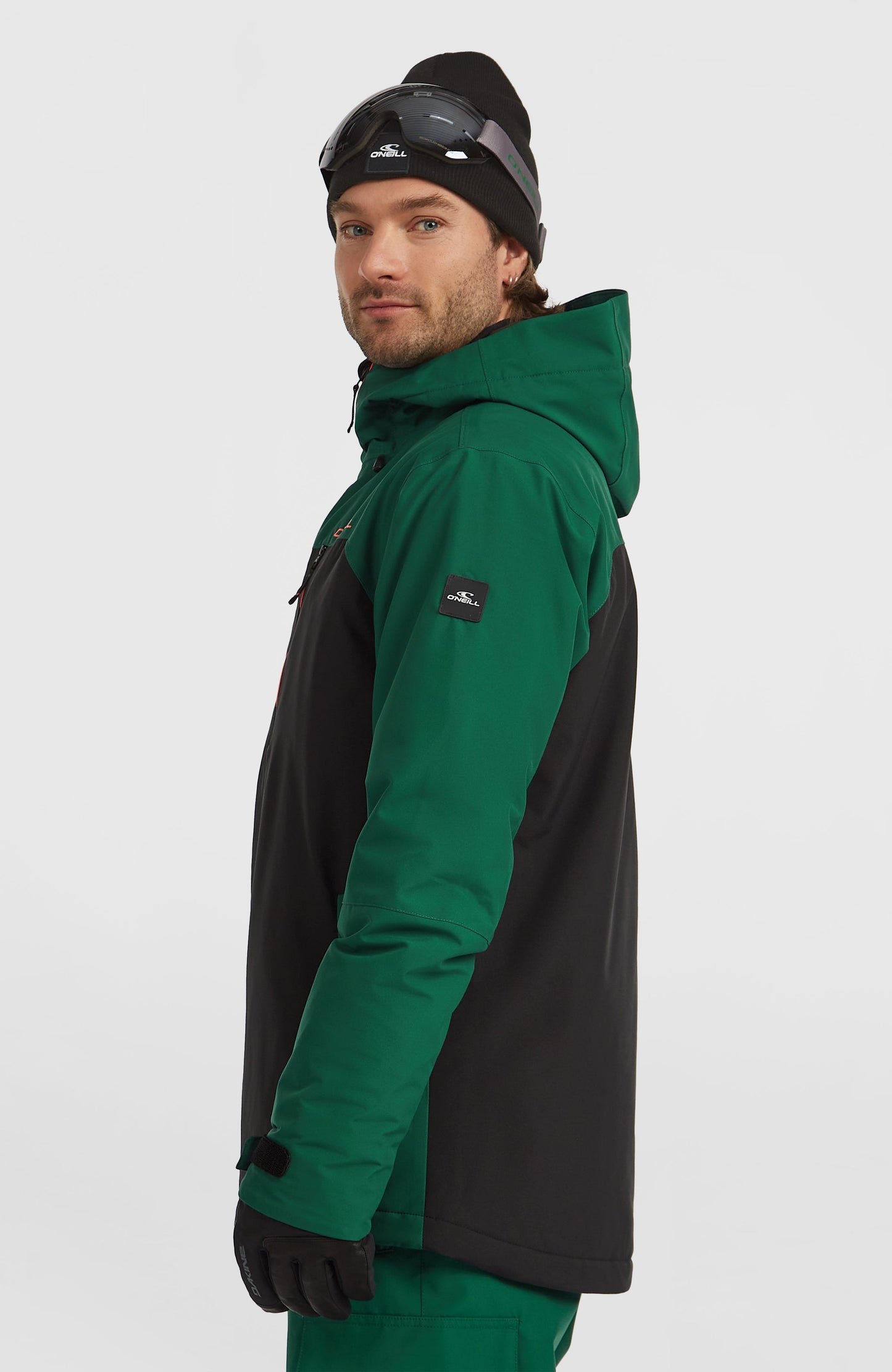 FWC'Cruz Duo Snow Jacket Men Emerald Envy Colour Block