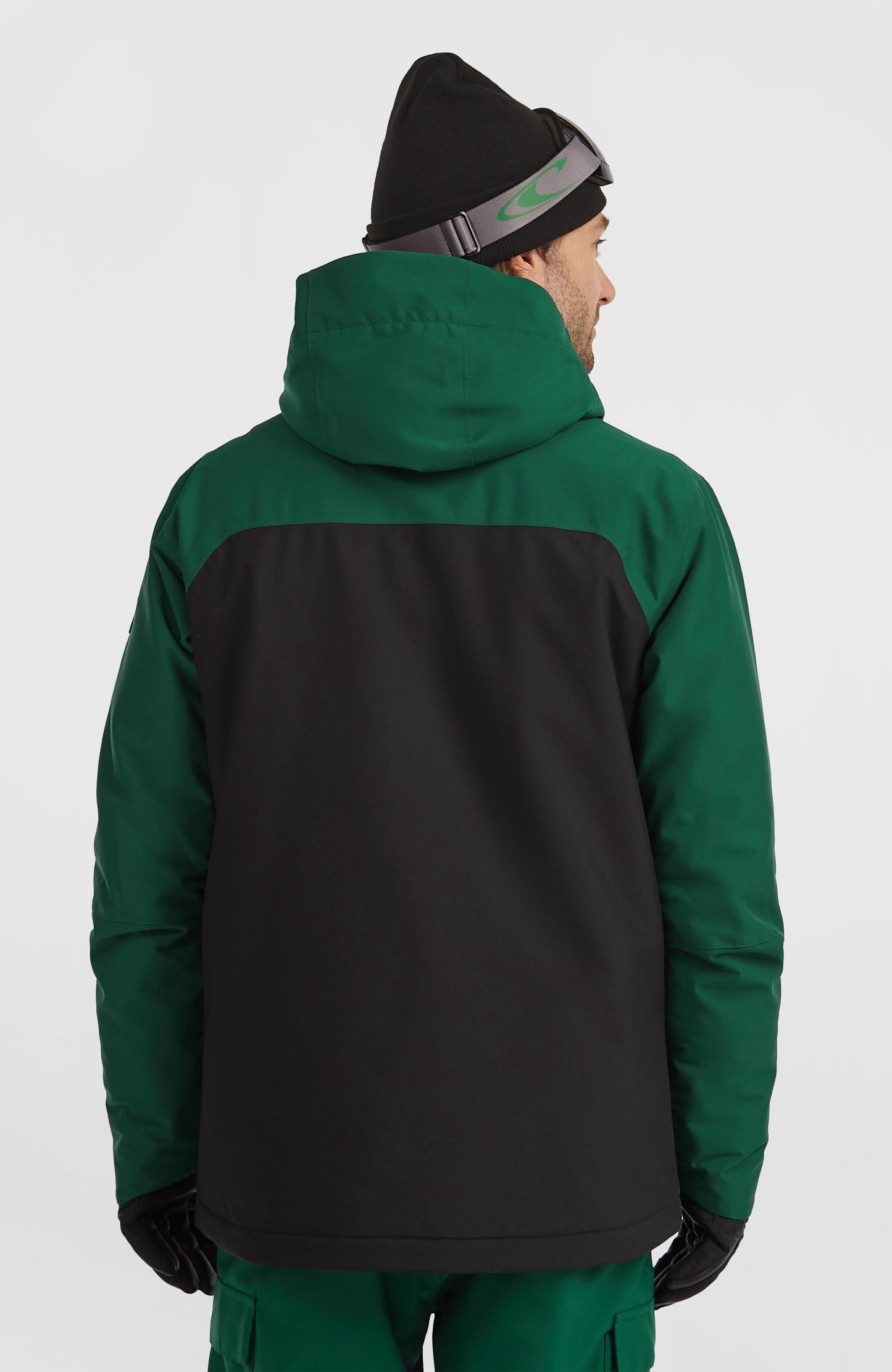 FWC'Cruz Duo Snow Jacket Men Emerald Envy Colour Block