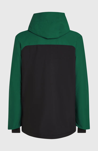 FWC'Cruz Duo Snow Jacket Men Emerald Envy Colour Block