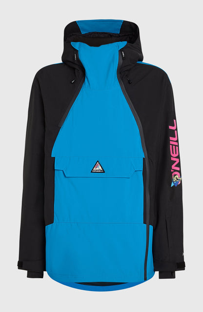 FWC'Play Asymmetric Snow Jacket Men Ocean Melody Colour Block