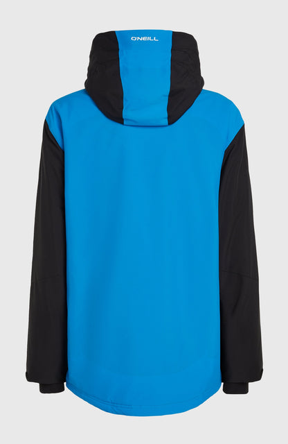 FWC'Play Asymmetric Snow Jacket Men Ocean Melody Colour Block