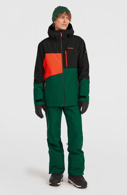 FWC'Cruz Triple Snow Jacket Men Black Out Colour Block