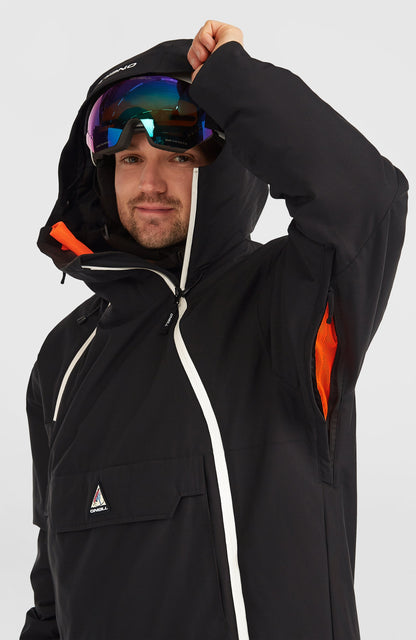 FWC'Play Asymmetric Snow Jacket Men Black Out
