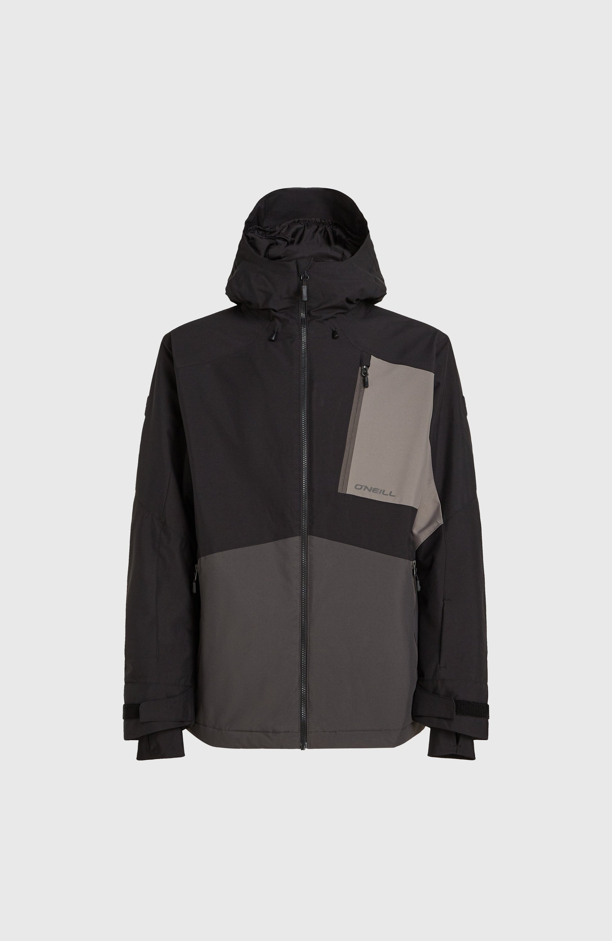 Hammer Block Snow Jacket Men Black Out Colour Block