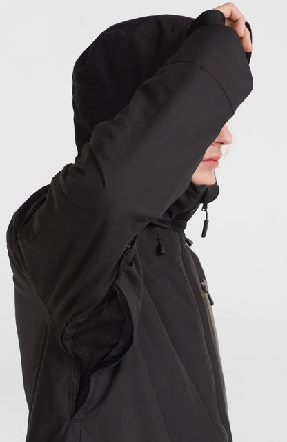 Hammer Block Snow Jacket Men Black Out Colour Block