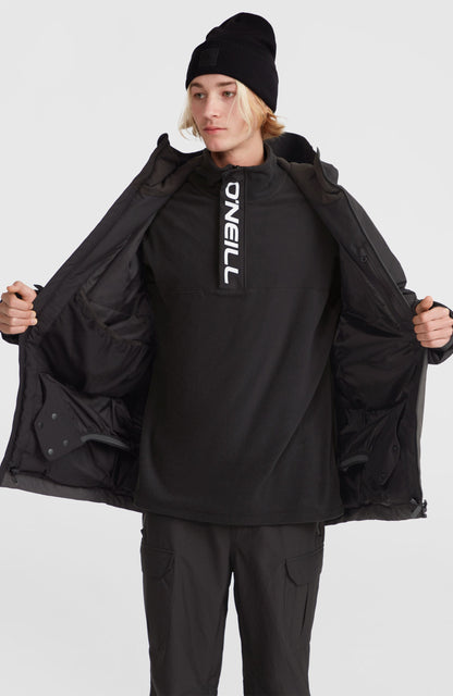 Hammer Block Snow Jacket Men Black Out Colour Block