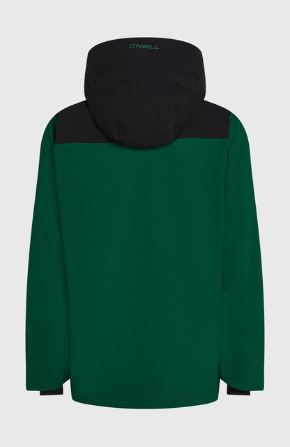 FWC'Peak Snow Jacket Men Emerald Envy Colour Block