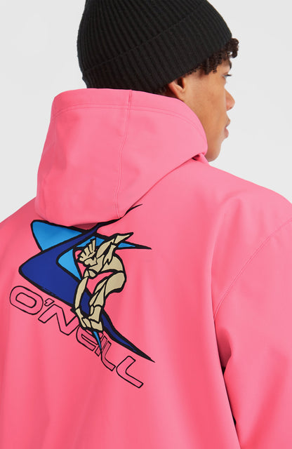 FWC'Play Softshell Hoodie Men Skater Pink