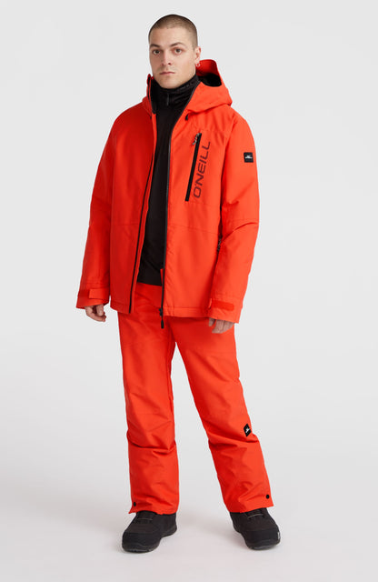 Hammer Snow Jacket Men Paprika Flame