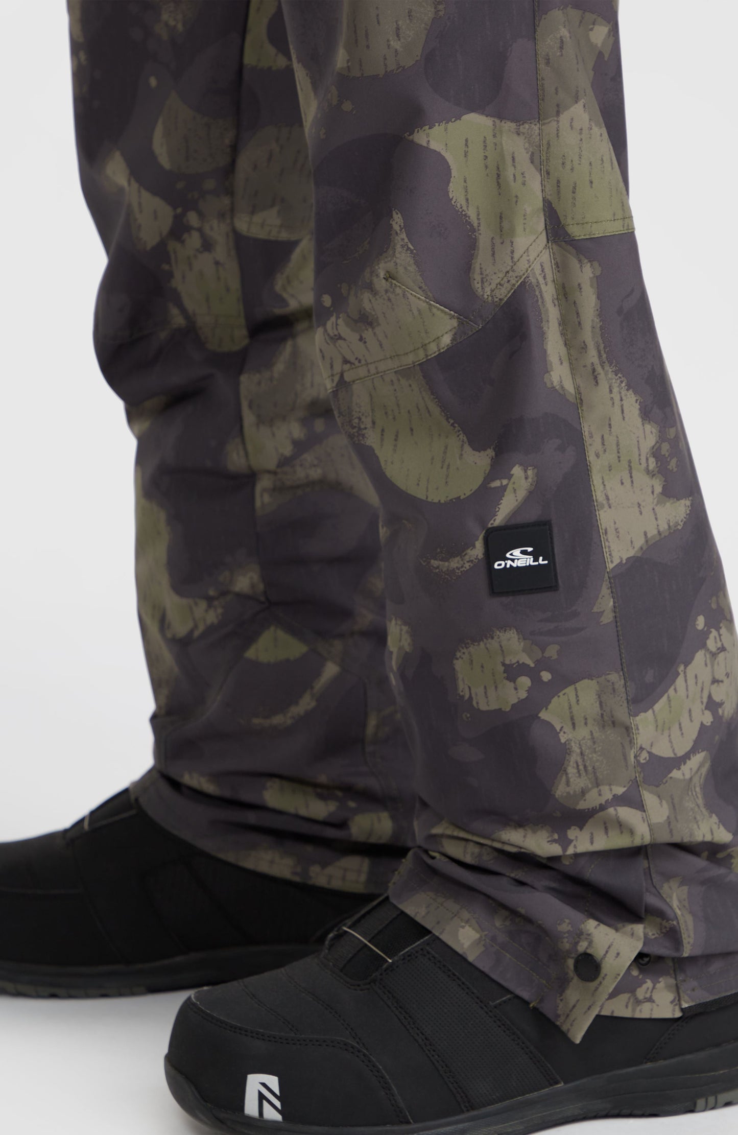 Hammer Regular Snow Pants Men Black Night Camo
