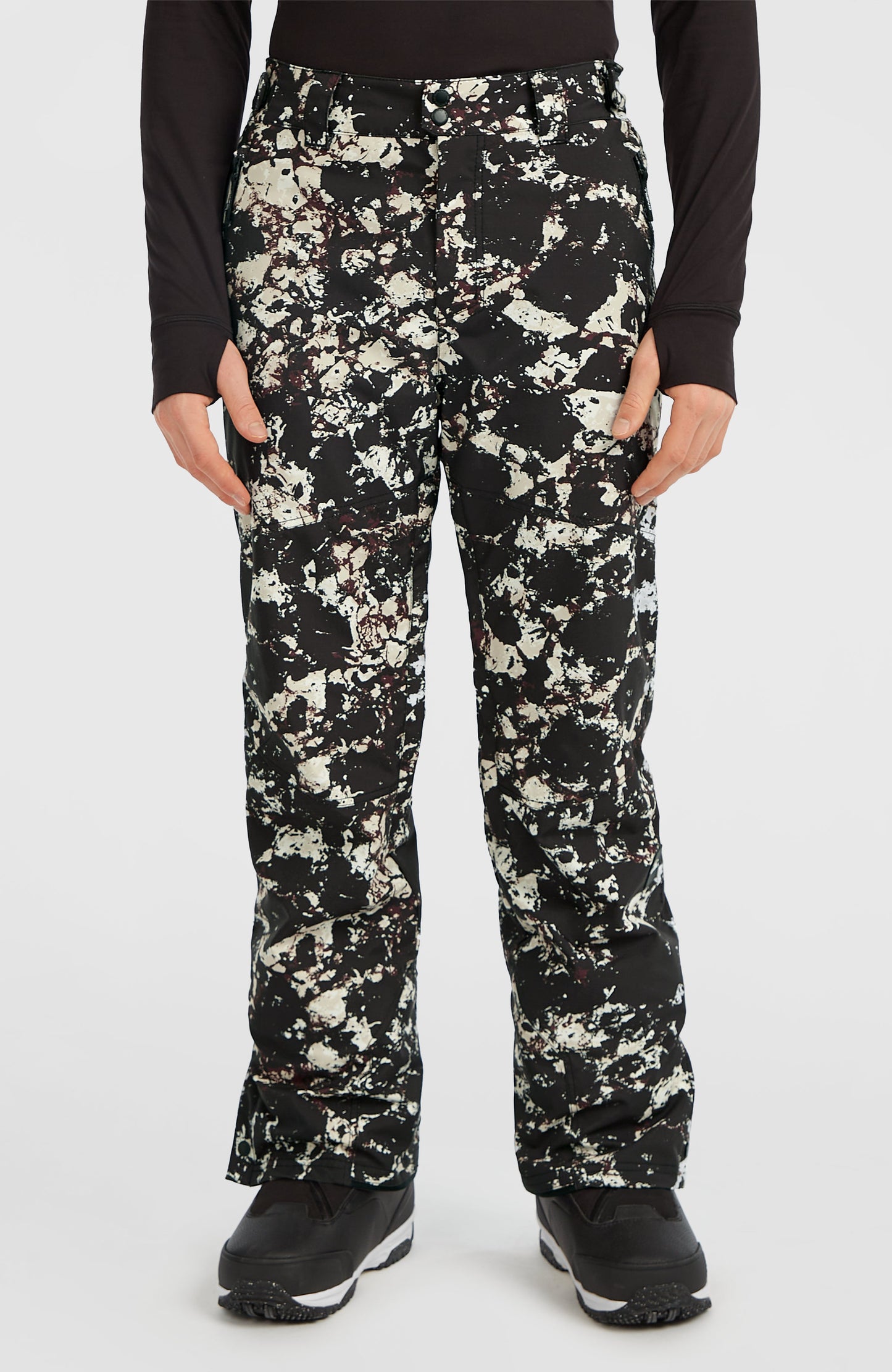FWC'Cruz Snow Pants Men Black/Beige Quarry
