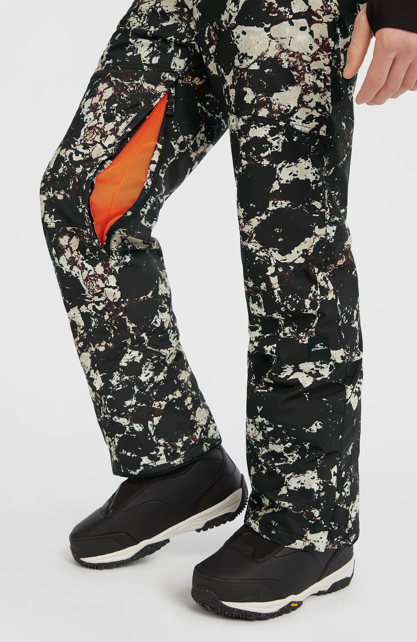 FWC'Cruz Snow Pants Men Black/Beige Quarry