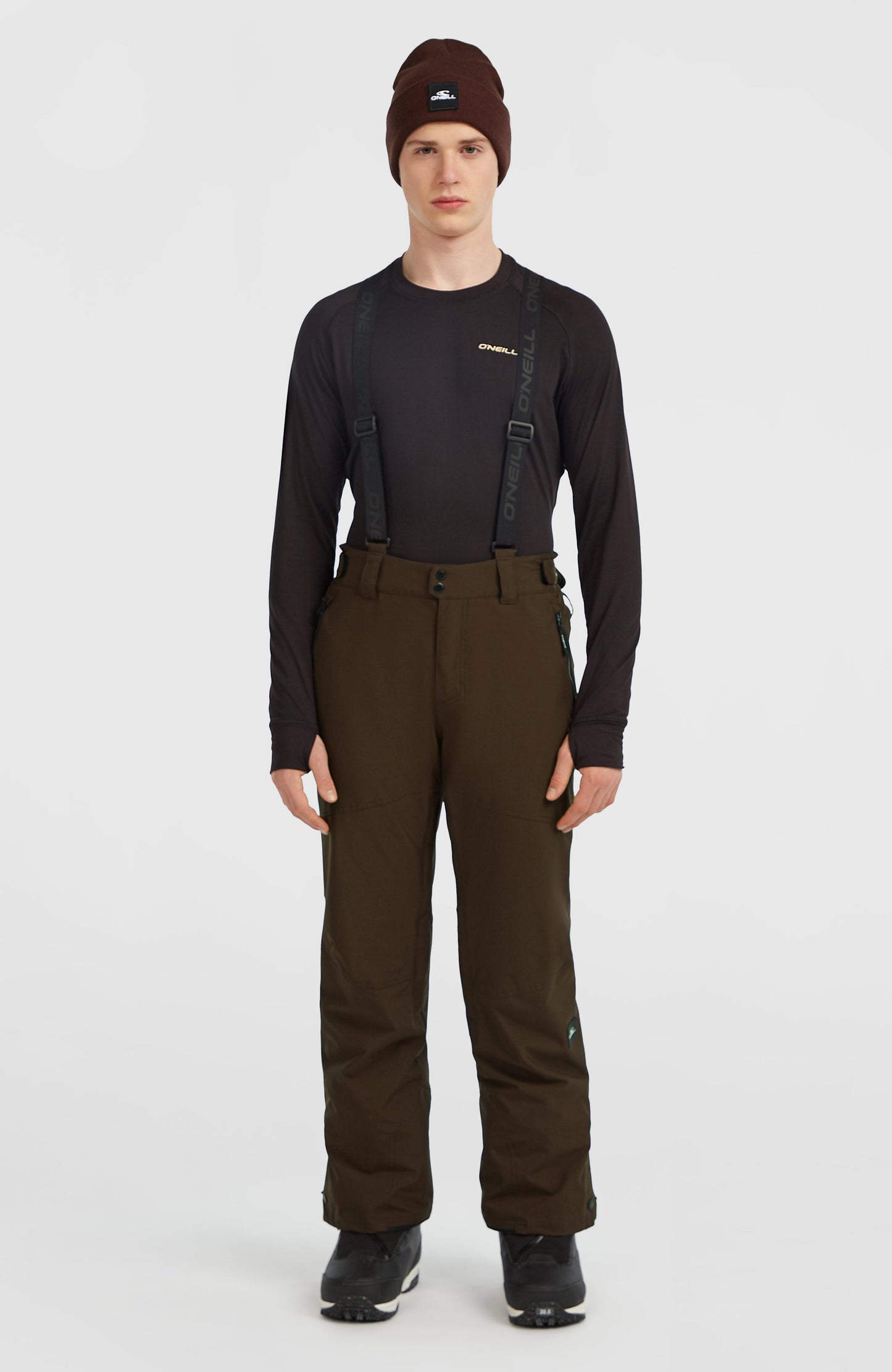 FWC'Cruz Suspender Snow Pants Men Coffee Bean