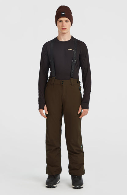 FWC'Cruz Suspender Snow Pants Men Coffee Bean