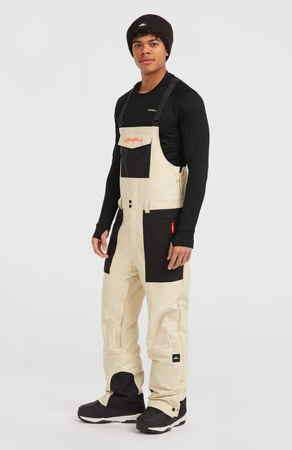 FWC'Peak Bib Snow Pants Men Macaron Colour Block