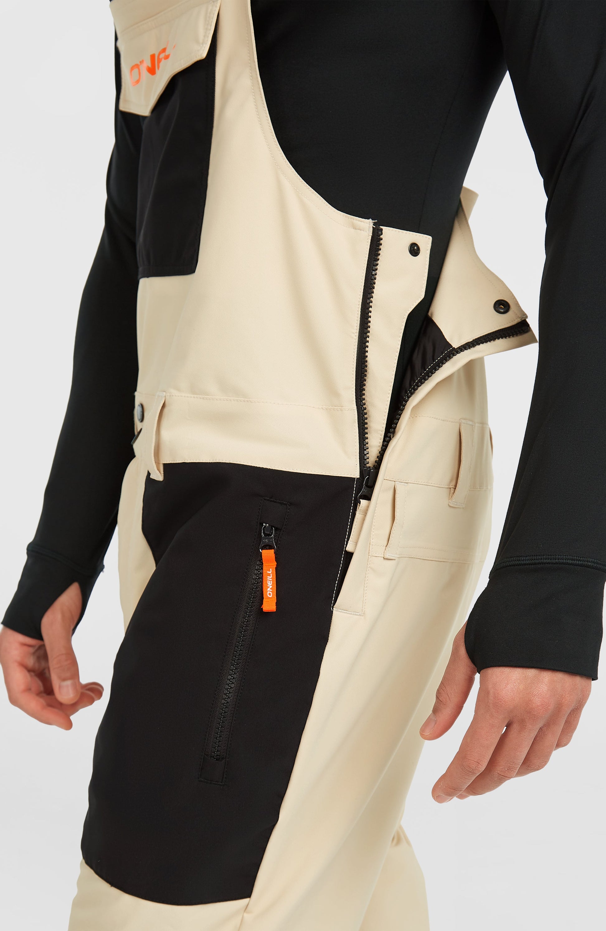 FWC'Peak Bib Snow Pants Men Macaron Colour Block
