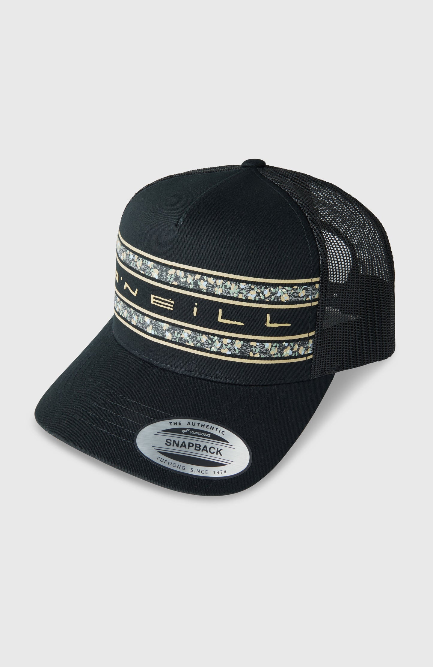 O'Neill Flower Trucker Cap Men Black Out
