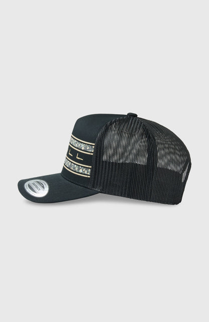 O'Neill Flower Trucker Cap Men Black Out