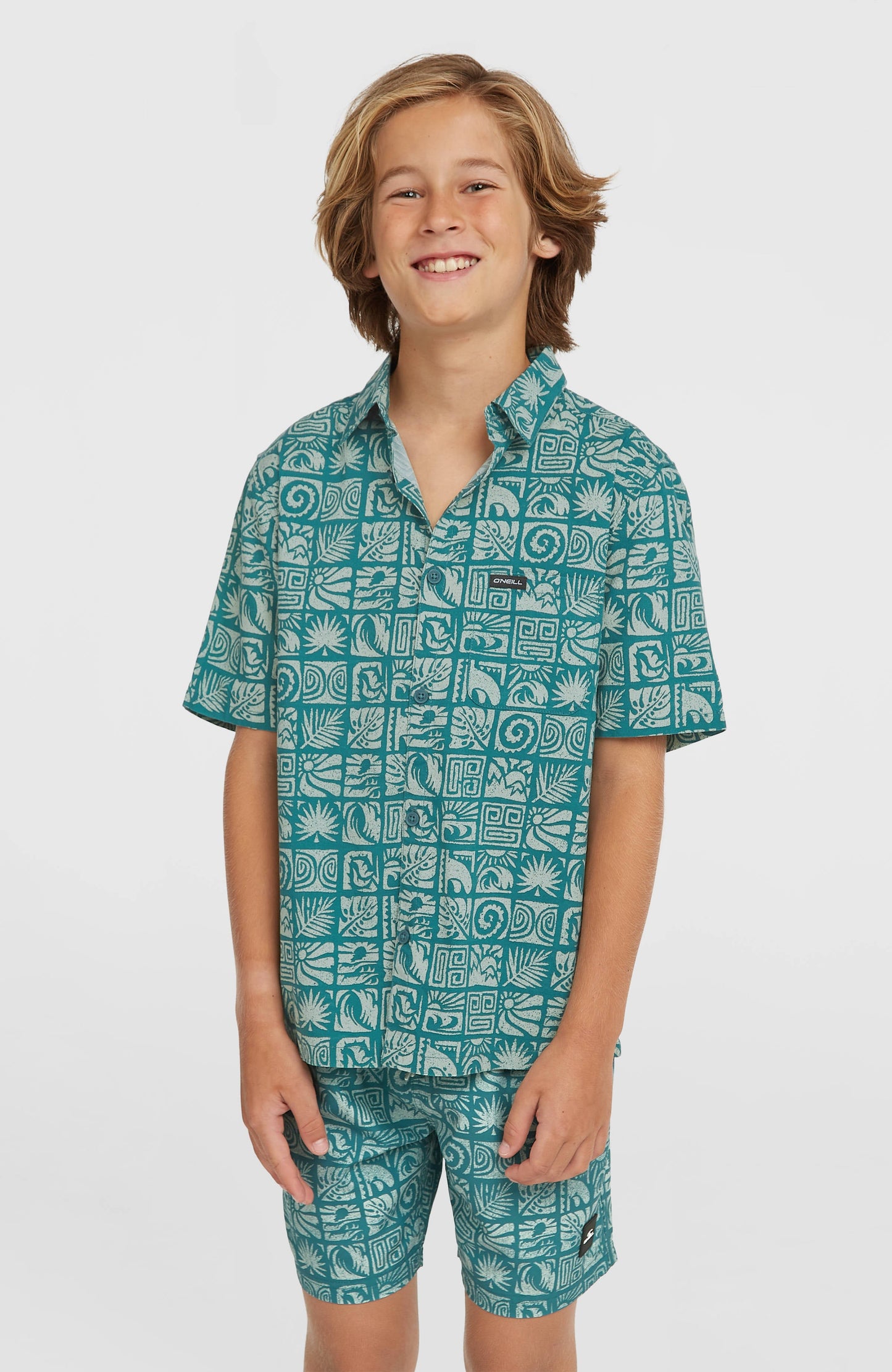 O'Neill Print Swimshorts Kids Blue Bricks