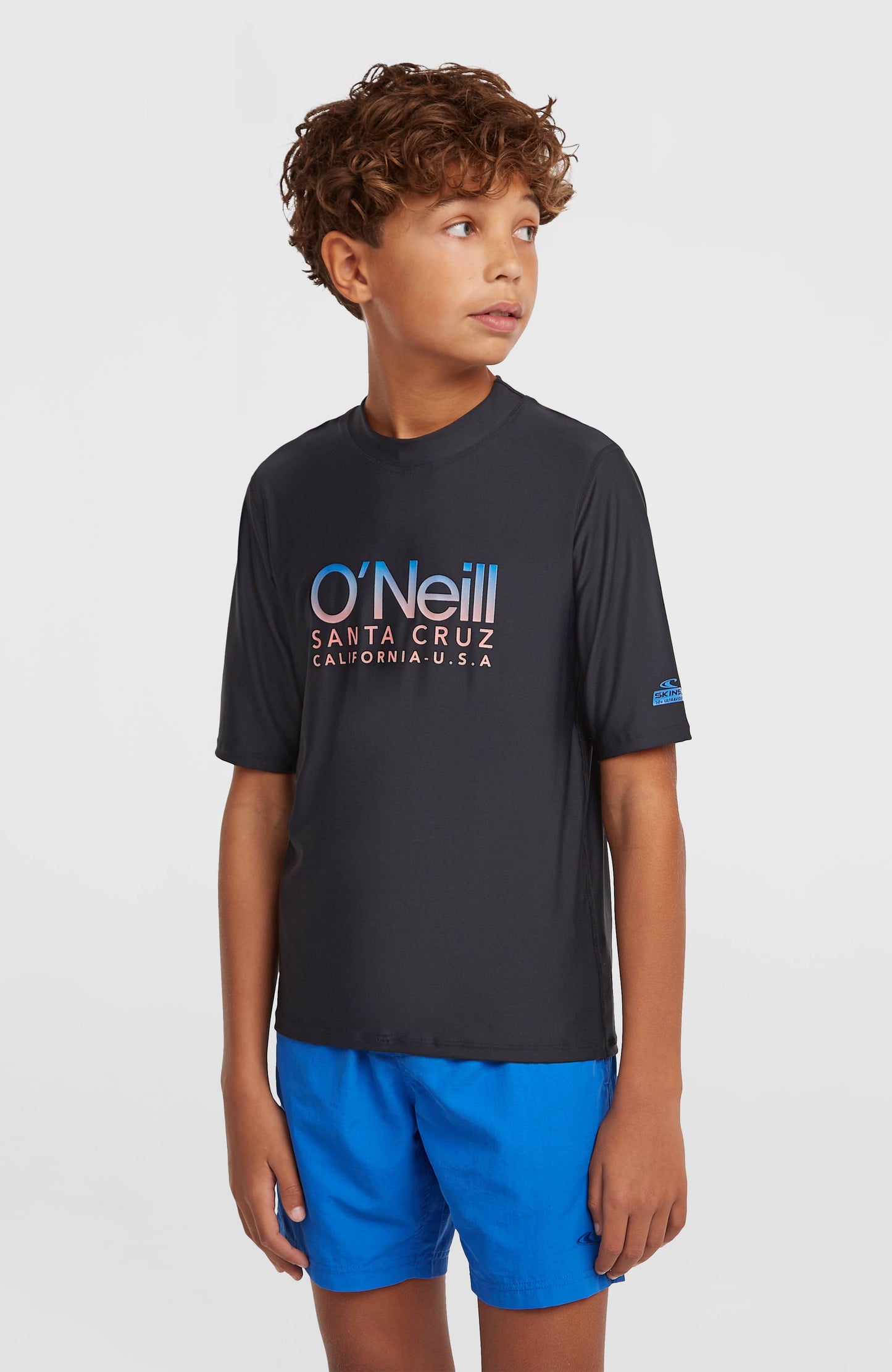 O'Neill Short-Sleeve Skin Kids Black Out