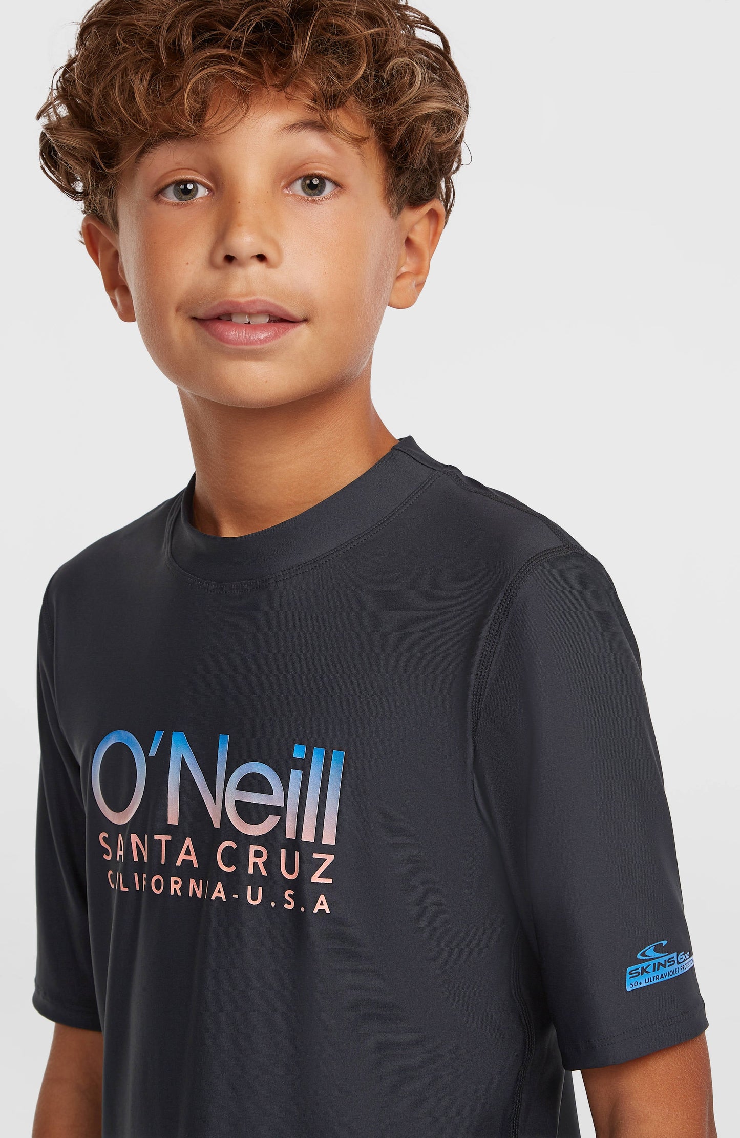 O'Neill Short-Sleeve Skin Kids Black Out