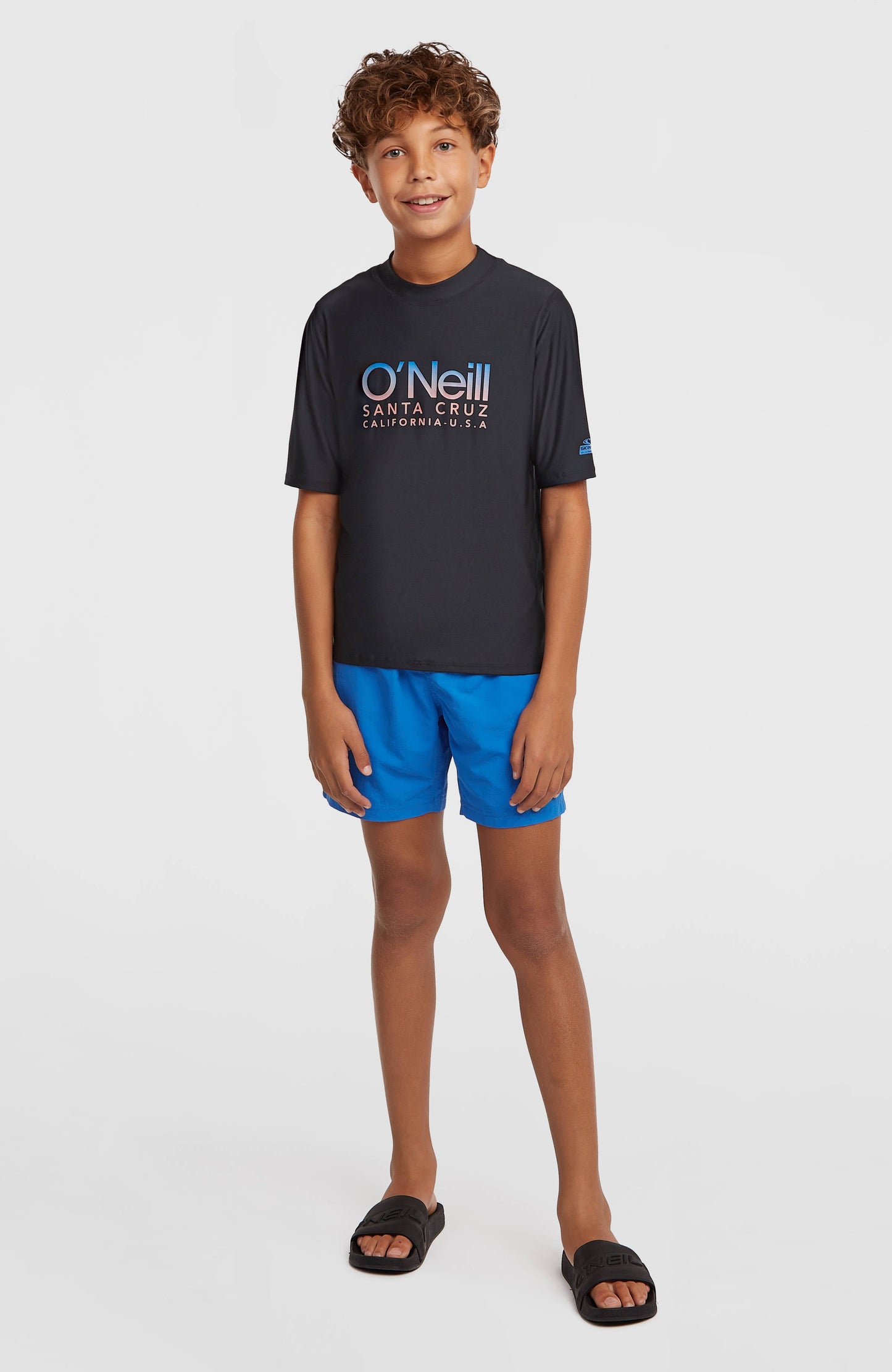 O'Neill Short-Sleeve Skin Kids Black Out