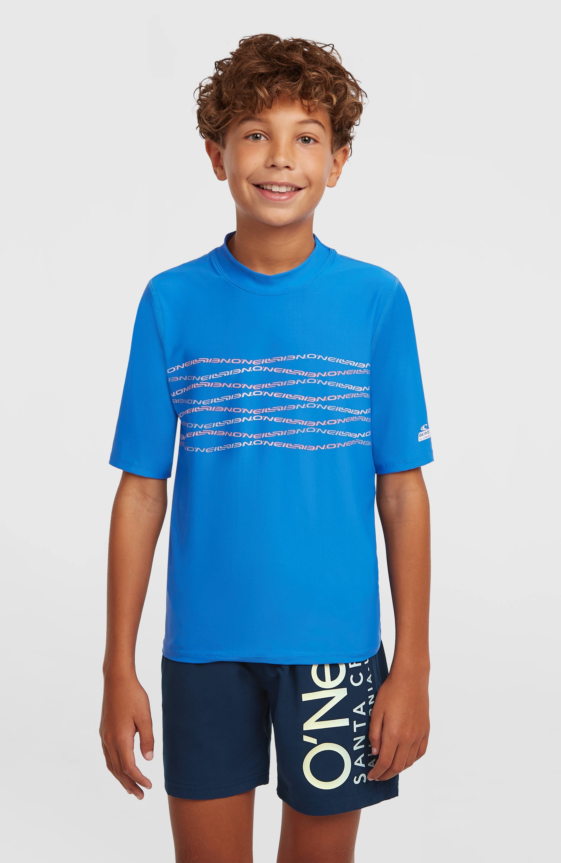 O'Neill Graphic Short-Sleeve Skin Kids Mediterranean Blue