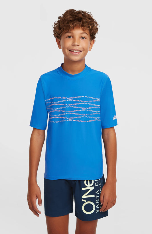O'Neill Graphic Short-Sleeve Skin Kids Mediterranean Blue