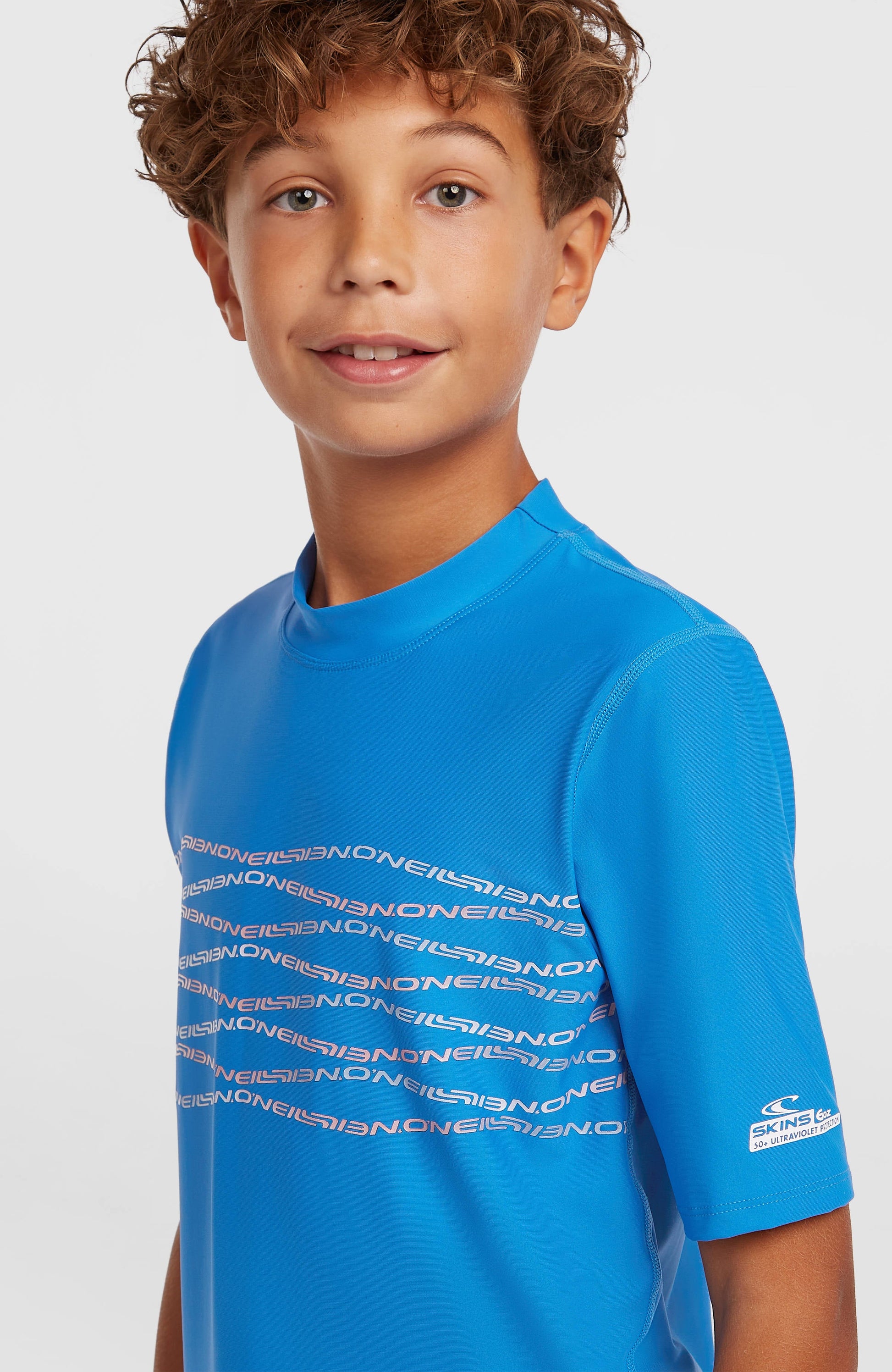 O'Neill Graphic Short-Sleeve Skin Kids Mediterranean Blue