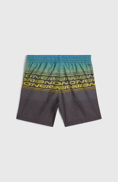 O'Neill Logo Stripe Swimshorts Kids Boys Blue Heritage O'Neill