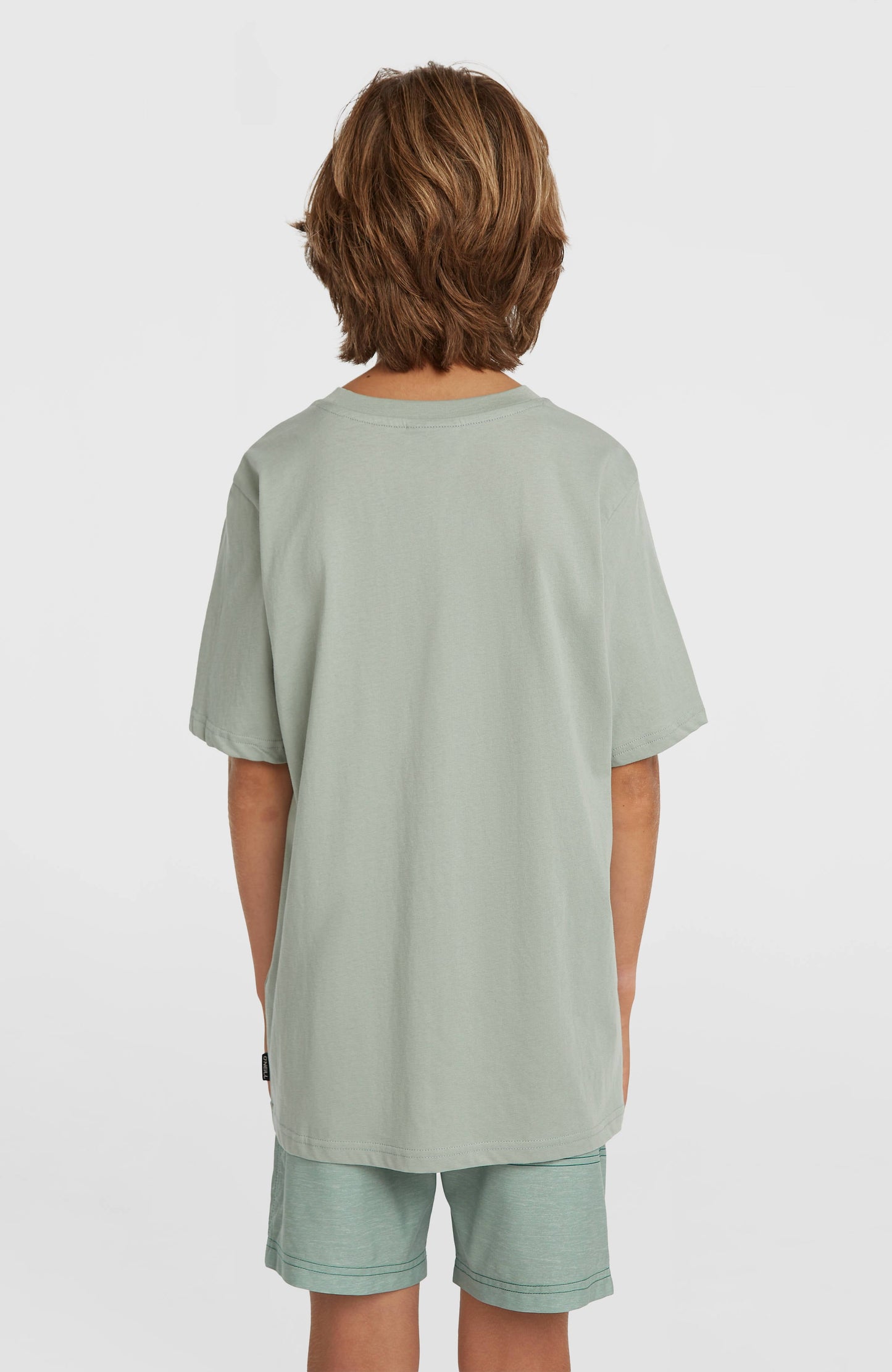 O'Neill Logo Stripe Swimshorts Kids Boys Green Heritage O'Neill