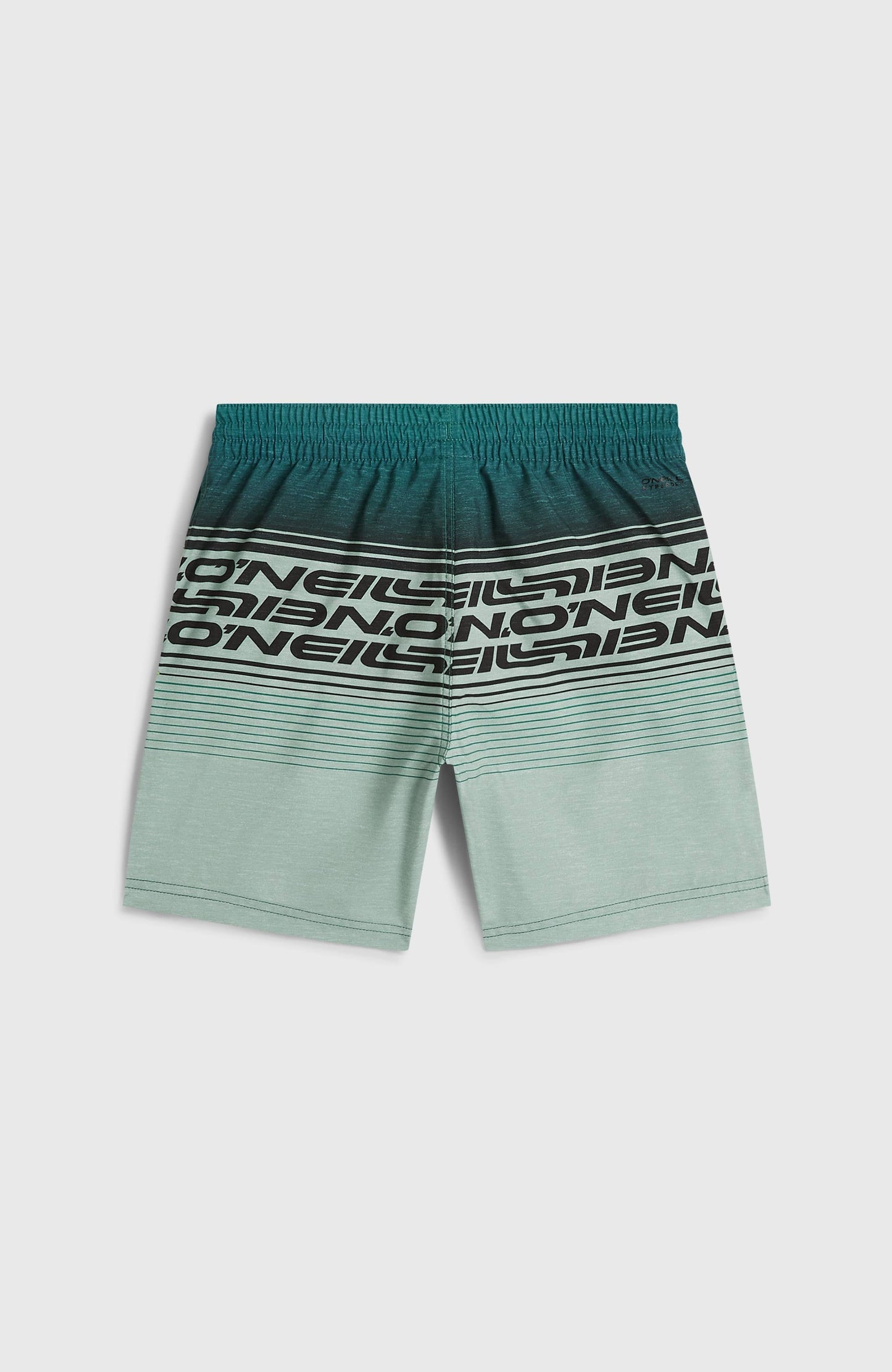 O'Neill Logo Stripe Swimshorts Kids Boys Green Heritage O'Neill