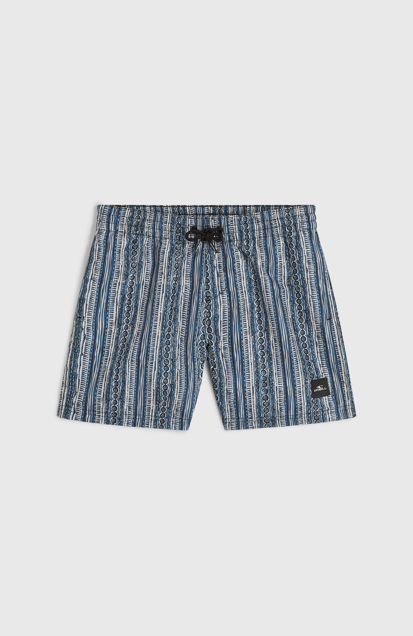 Cali 14'' Swim Shorts Kids Blue Pressed Lines