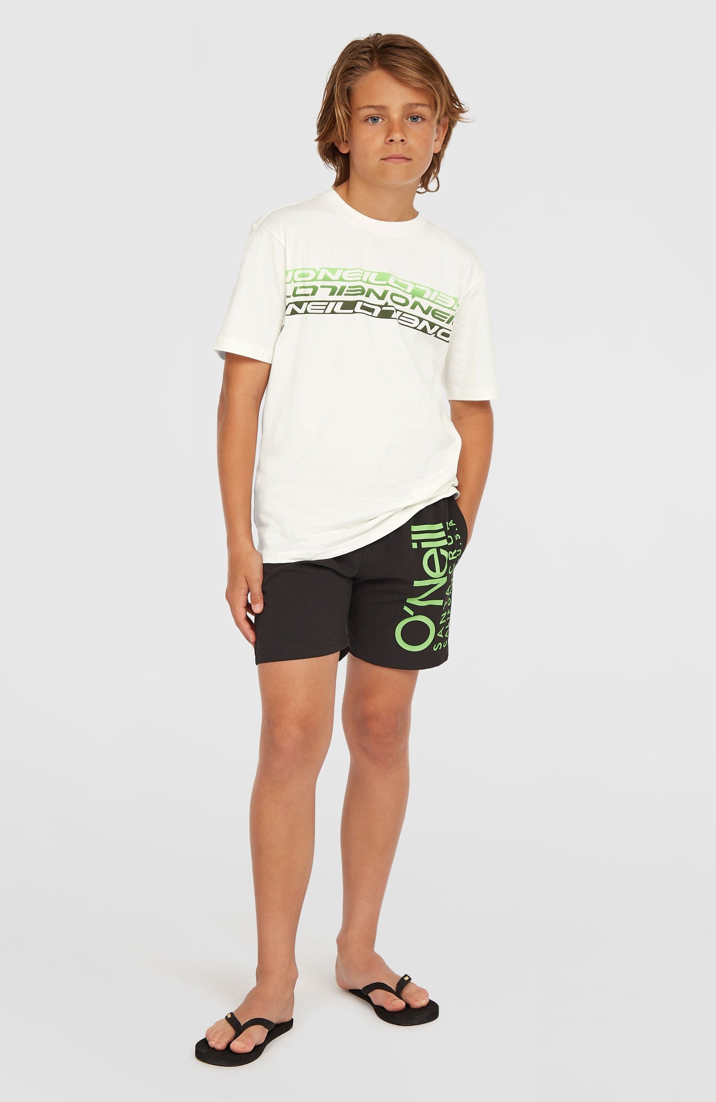 Original Cali 14'' Swim Shorts Kids Black Out