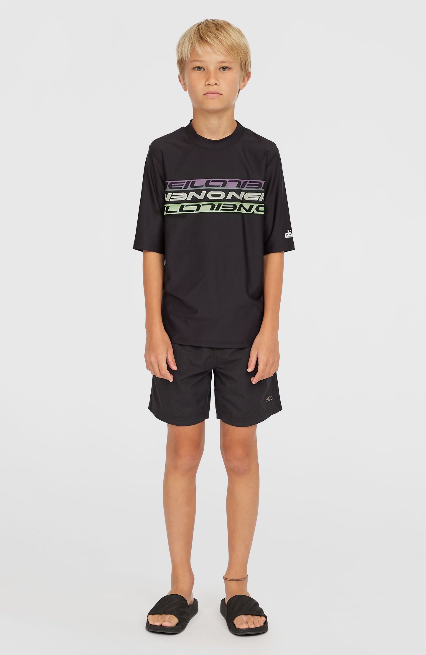 Short Sleeve Skin Kids|Wetsuits Black Out