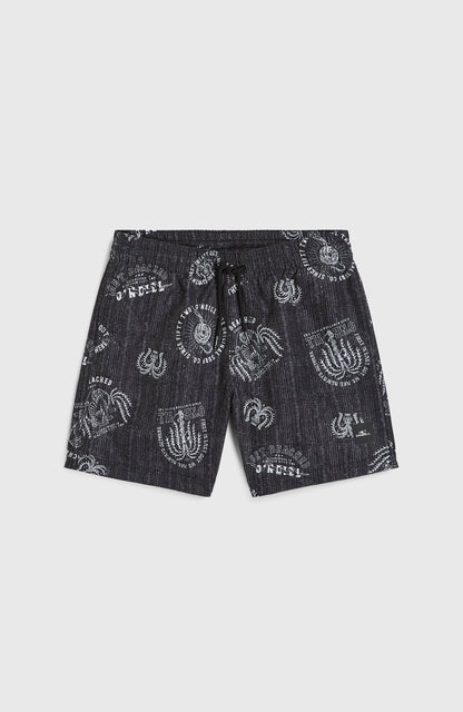 Cali 14'' Swim Shorts Kids Black Mystical