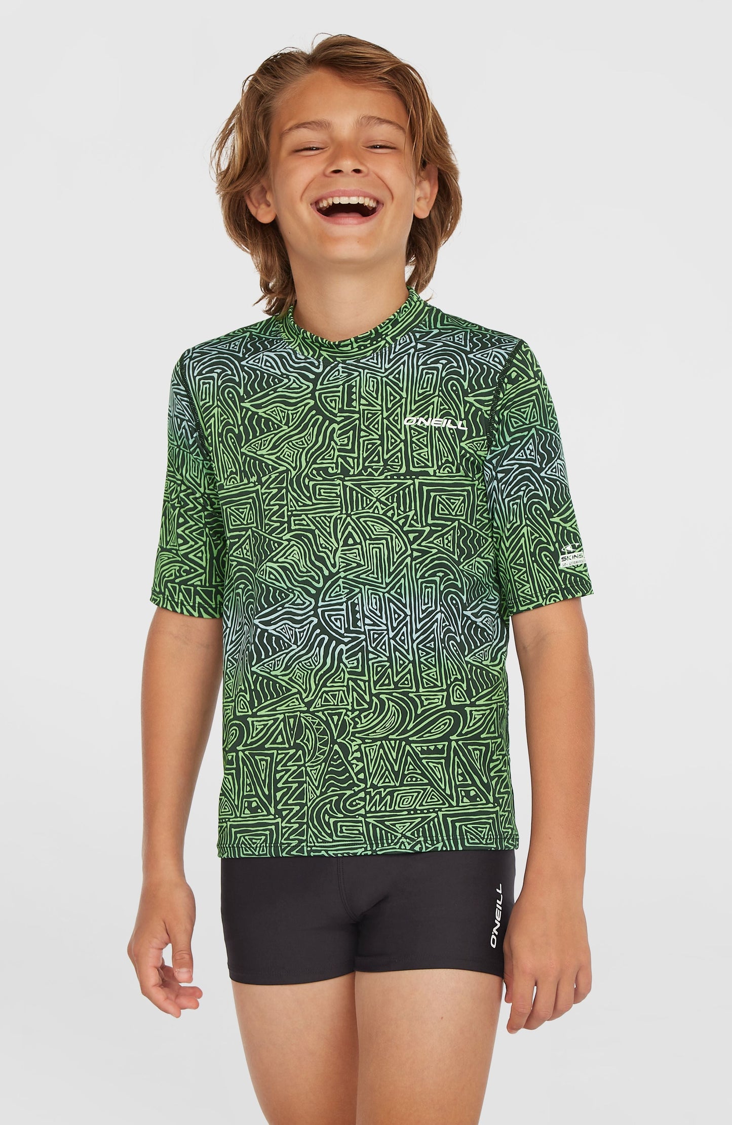 Short Sleeve Skin Kids|Wetsuits Blue Gradikat