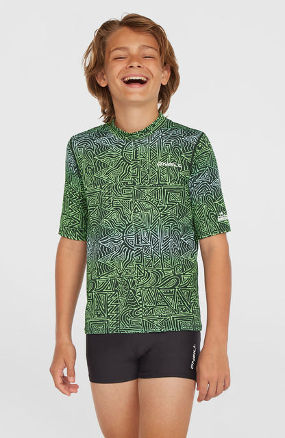 Short Sleeve Skin Kids|Wetsuits Blue Gradikat