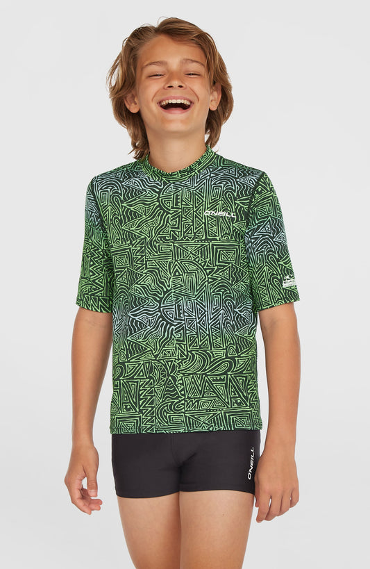 Short Sleeve Skin Kids|Wetsuits Blue Gradikat