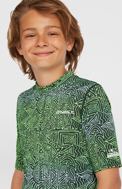Short Sleeve Skin Kids|Wetsuits Blue Gradikat