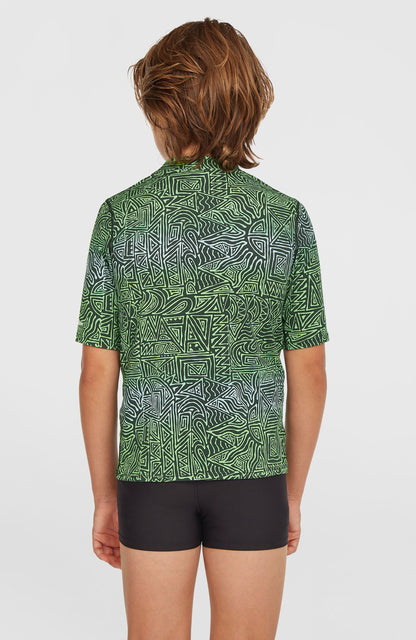 Short Sleeve Skin Kids|Wetsuits Blue Gradikat