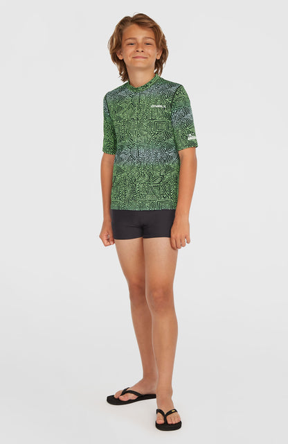 Short Sleeve Skin Kids|Wetsuits Blue Gradikat