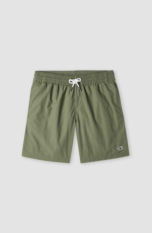 Vert 14'' Swim Shorts Kids Deep Lichen Green