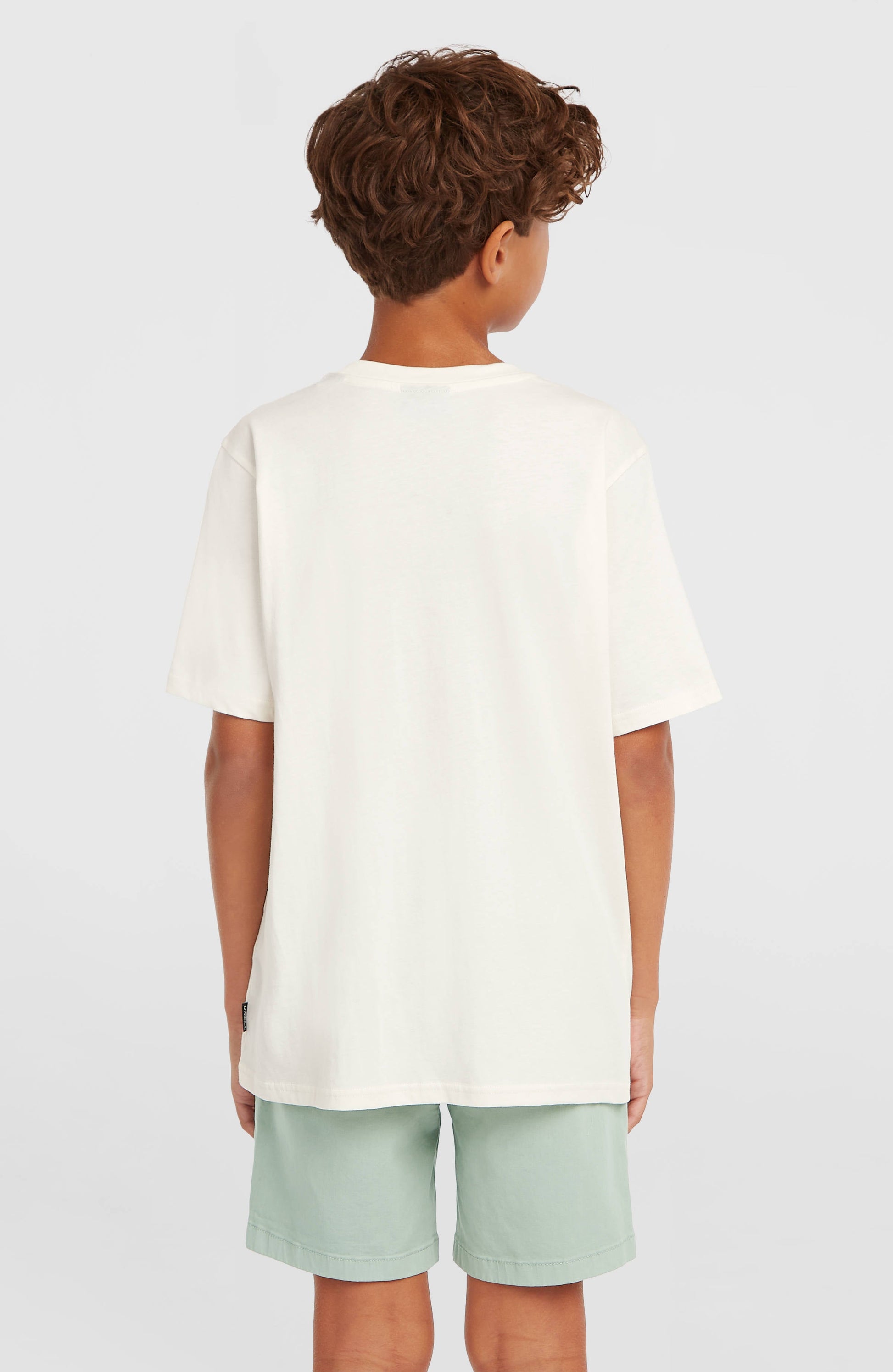 O'Neill Logo Stripe T-Shirt Kids Snow White