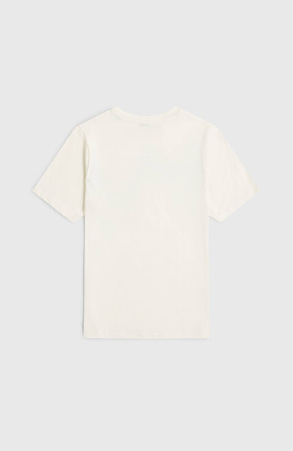 O'Neill Logo Stripe T-Shirt Kids Snow White