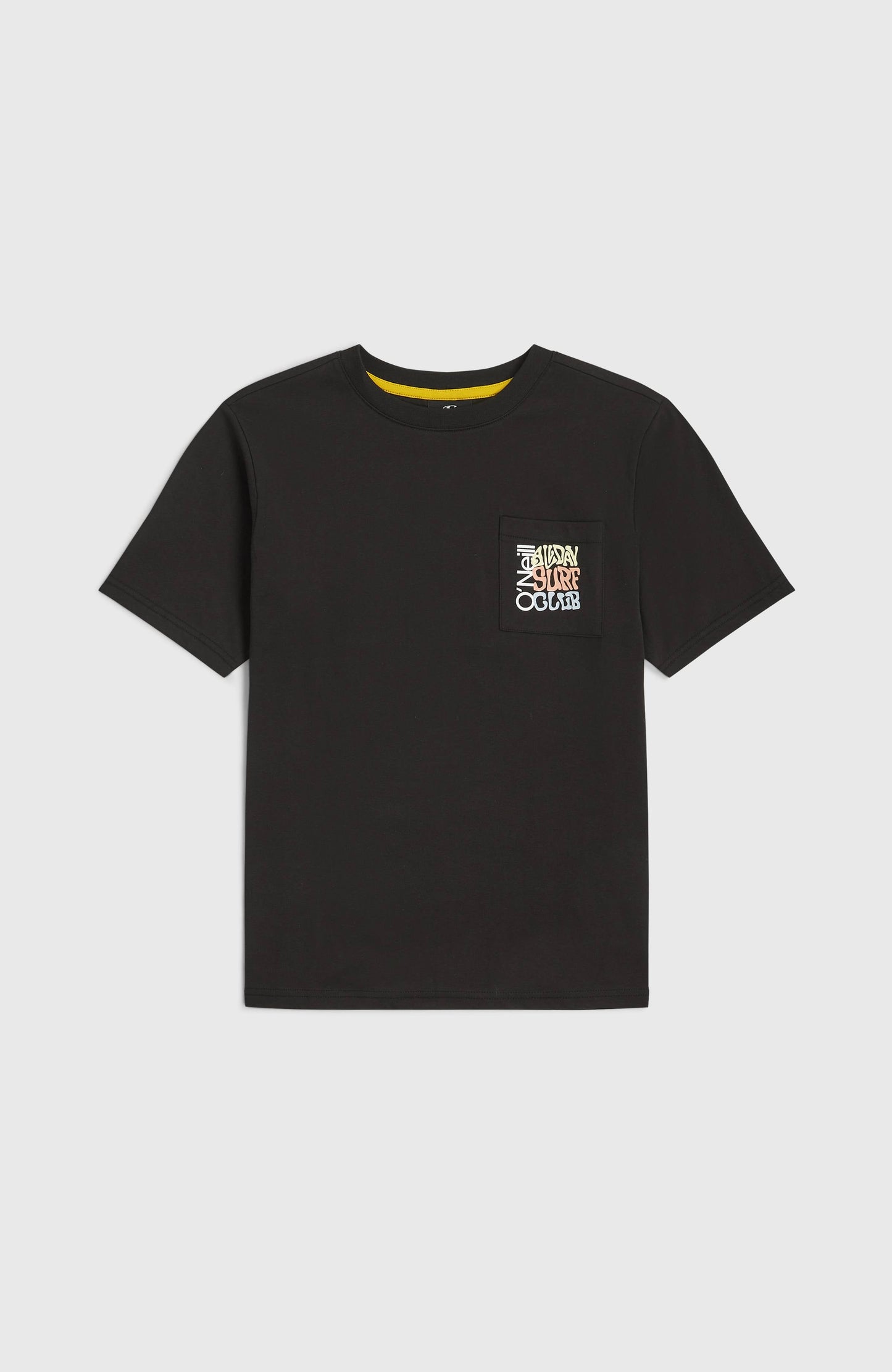 Chest Pocket T-Shirt Kids Black Out